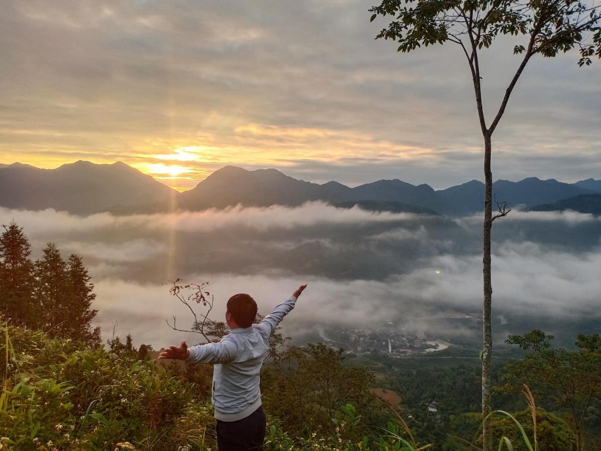 Hoàng Su Phì Bungalow Esterno foto