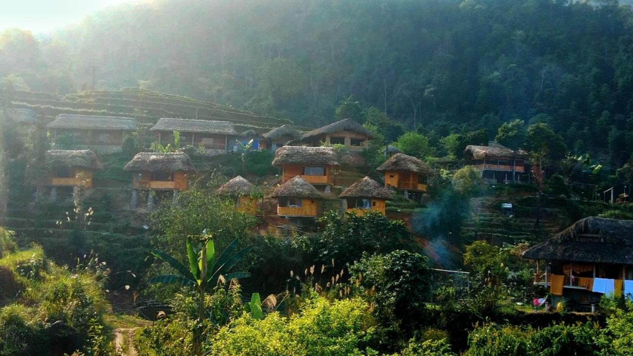 Hoàng Su Phì Bungalow Esterno foto