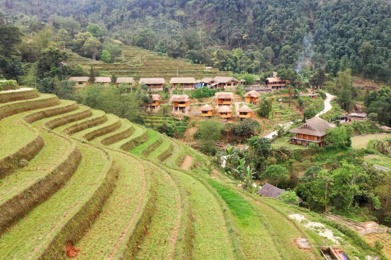 Hoàng Su Phì Bungalow Esterno foto