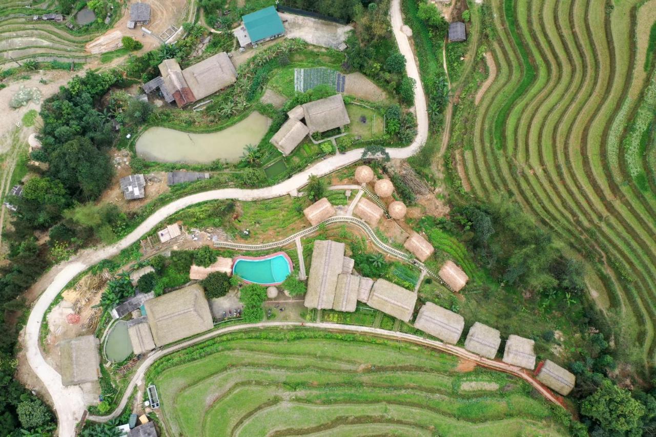 Hoàng Su Phì Bungalow Esterno foto