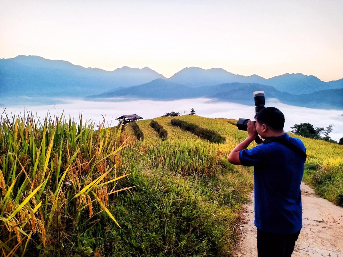 Hoàng Su Phì Bungalow Esterno foto