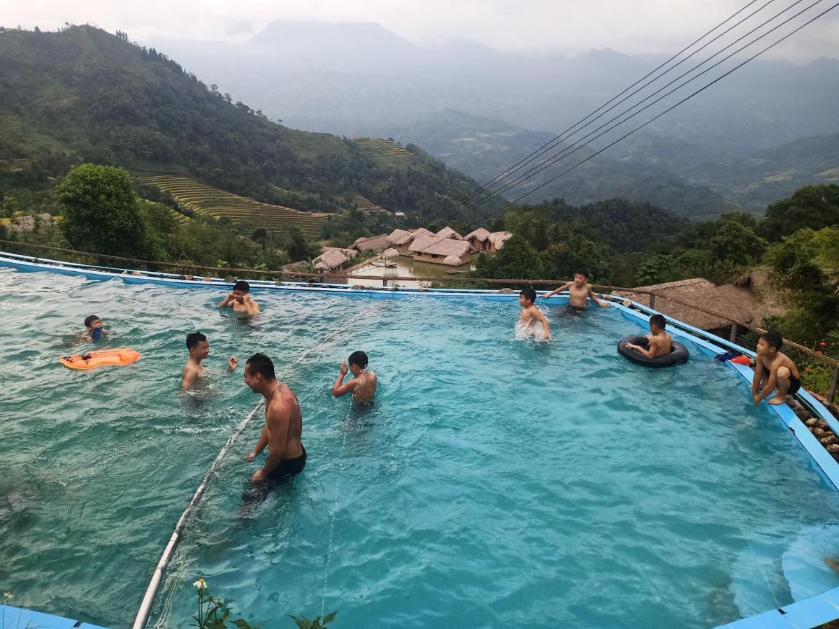Hoàng Su Phì Bungalow Esterno foto