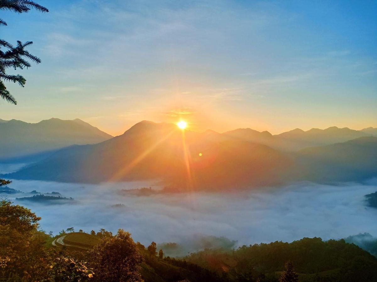 Hoàng Su Phì Bungalow Esterno foto