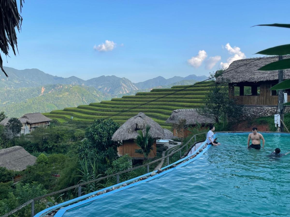 Hoàng Su Phì Bungalow Esterno foto
