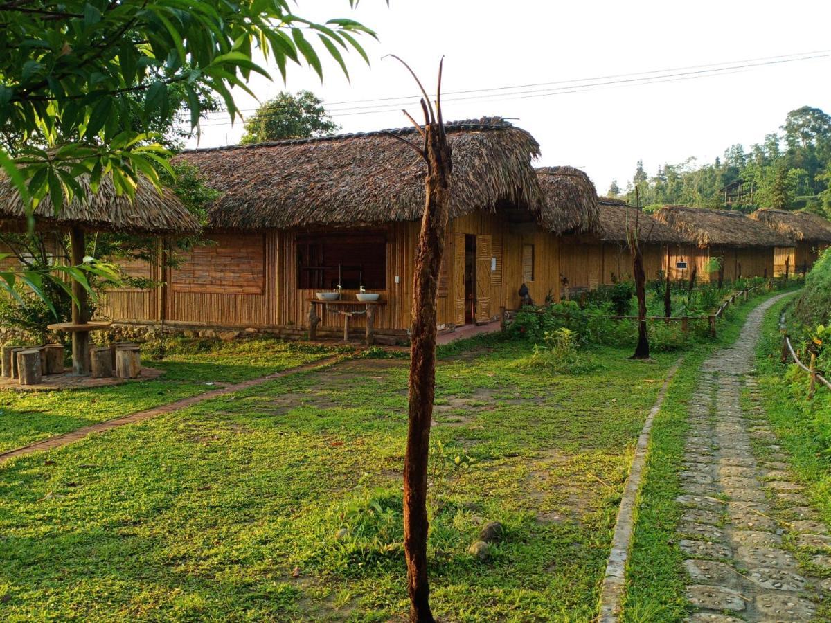 Hoàng Su Phì Bungalow Esterno foto